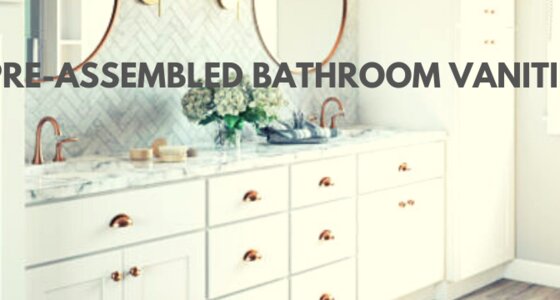 Pre-Assembled Bathroom Vanities & Cabinets