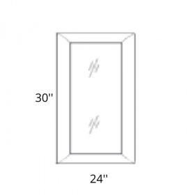 Gray Pearl Pre-Assembled 24x42'' Glass Door