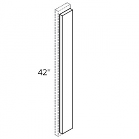 Classic White Pre-Assembled 3x42 Filler