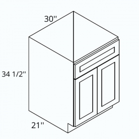 White Cream Pre-Assembled 30