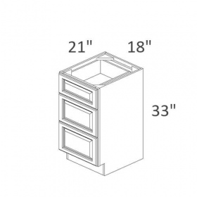 White Cream Pre-Assembled 18