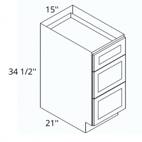 Town Cream Glazed Pre-Assembled 15