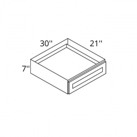 Town Cream Glazed Pre-Assembled 30