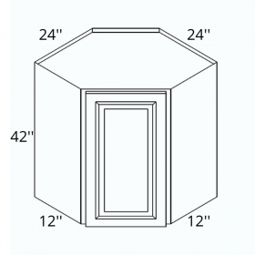 Nashville Shaker 24x42 Wall Easy Reach Cabinet