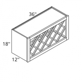 Nashville Shaker 36x18 Wine Cabinet