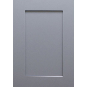 Silver Gray Shaker Door