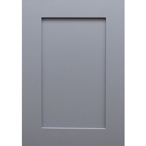 Silver Gray Shaker Door
