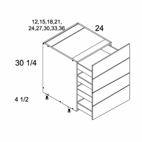 Dark Brown Pre-Assembled 24