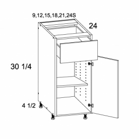 Dark Brown Pre-Assembled 24