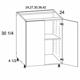 Euro White Pre-Assembled 24