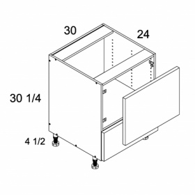 Euro Grey Pre-Assembled 30