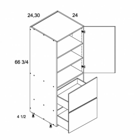 Euro Grey Pre-Assembled 24