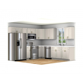 Beige Shaker 10x10 Kitchen