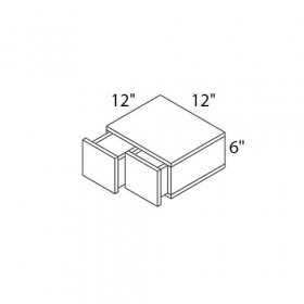 Diamond White Shaker Pre-Assembled 12