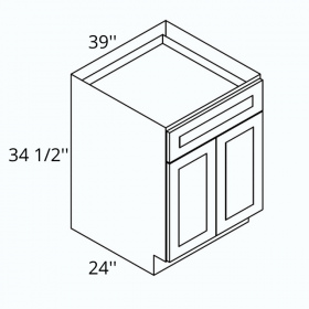 Diamond White Shaker Pre-Assembled 39