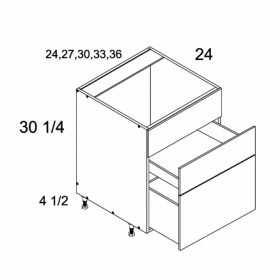 Euro White Pre-Assembled 24
