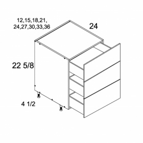 Euro White Pre-Assembled 24