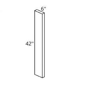 Town Cream Glazed Pre-Assembled 6x42 Filler