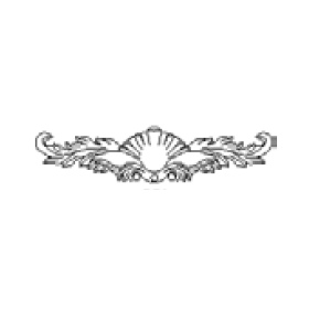 Vanilla Glazed Pre-Assembled Decorative Accent