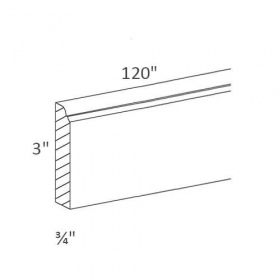 White Cream Pre-Assembled Ogee Molding