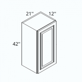Smoky Shaker Pre-Assembled 21x42 Wall Cabinet