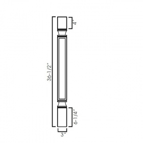 Eucalyptus Greystone Pre-Assembled Decorative Full Leg