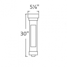 Graphite Shaker Pre-Assembled Large Mission Corbel