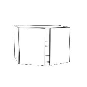 Euro Emerald 30x24x24 Wall Cabinet