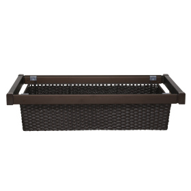 Closet Accessory Malacca Pull Out Rattan Basket 30