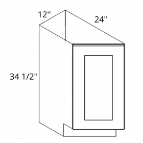 Beige Shaker Pre-Assembled 12