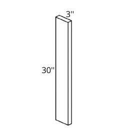 Beige Shaker Pre-Assembled 3x30 Filler